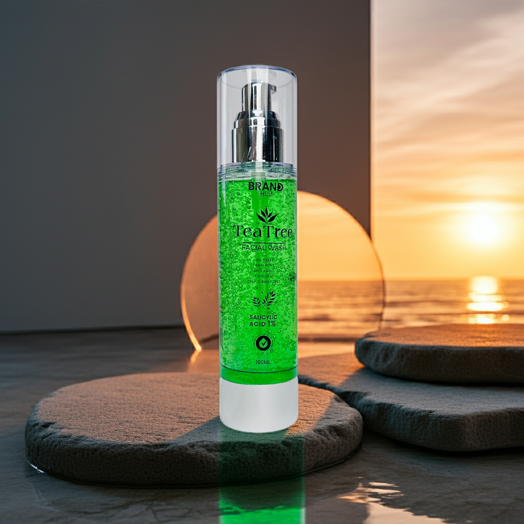 Tea Tree Face Wash – Oil Control & Acne Care | BrandHub