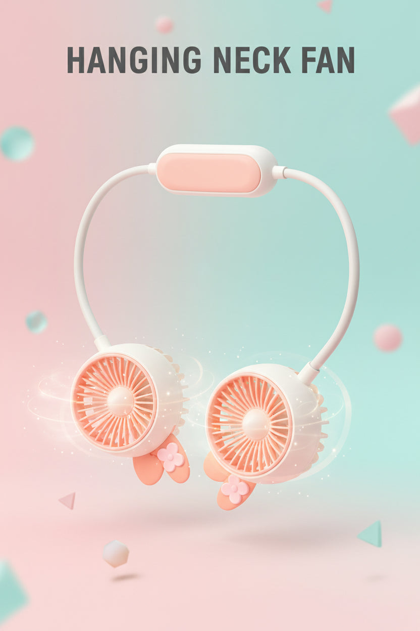 High-Performance Neck Fan – Stay Cool Anywhere, Anytime