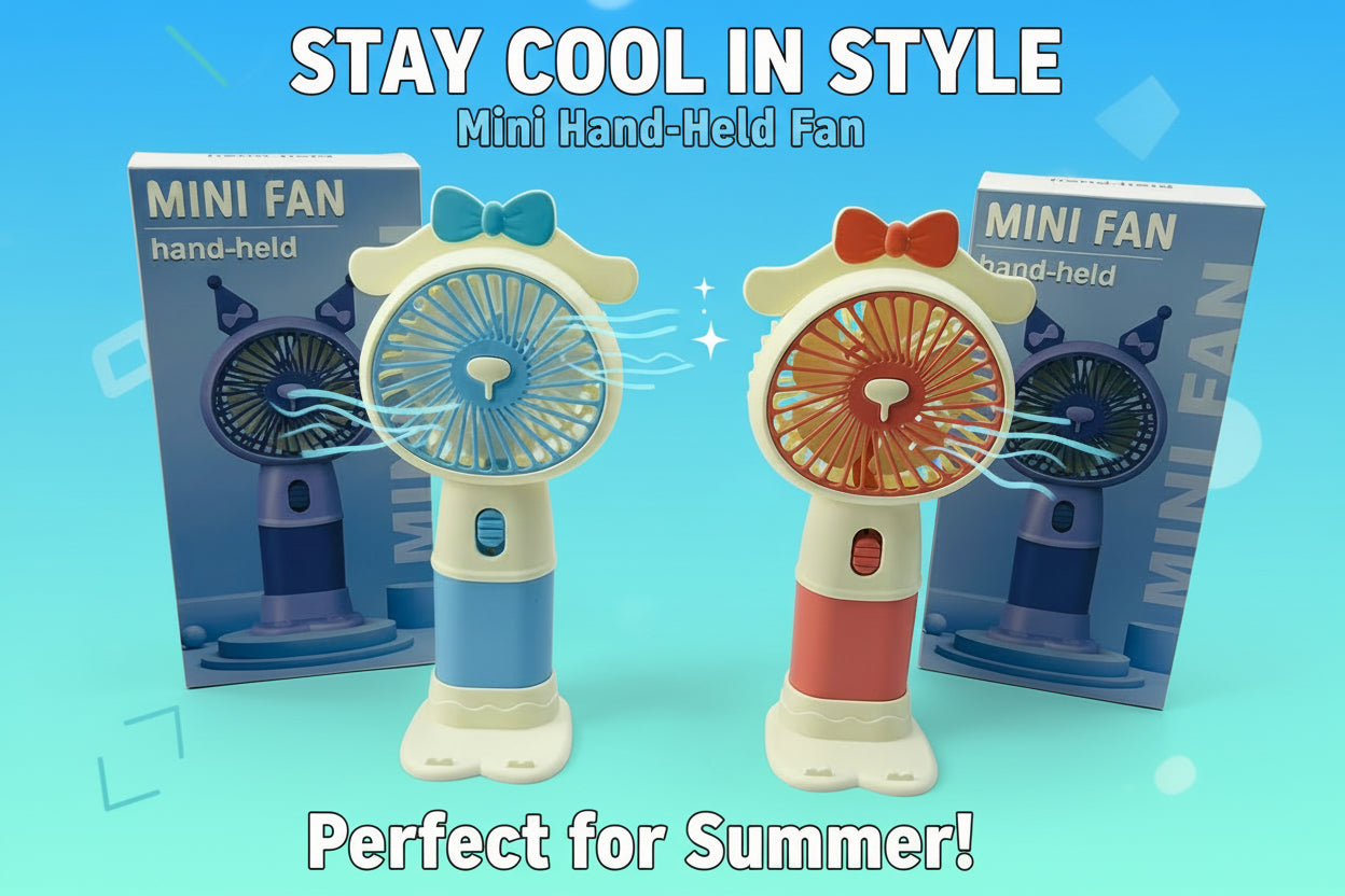 Premium Portable Mini Fan – High Quality Handheld Cooling Fan