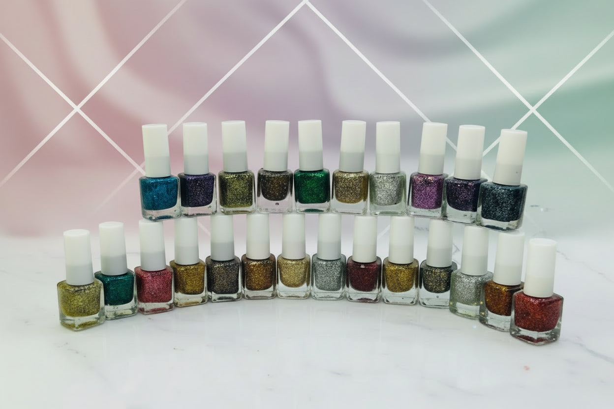 Premium 24 Pack Nail Polish Set Long-Lasting & Vibrant Colors for Nails