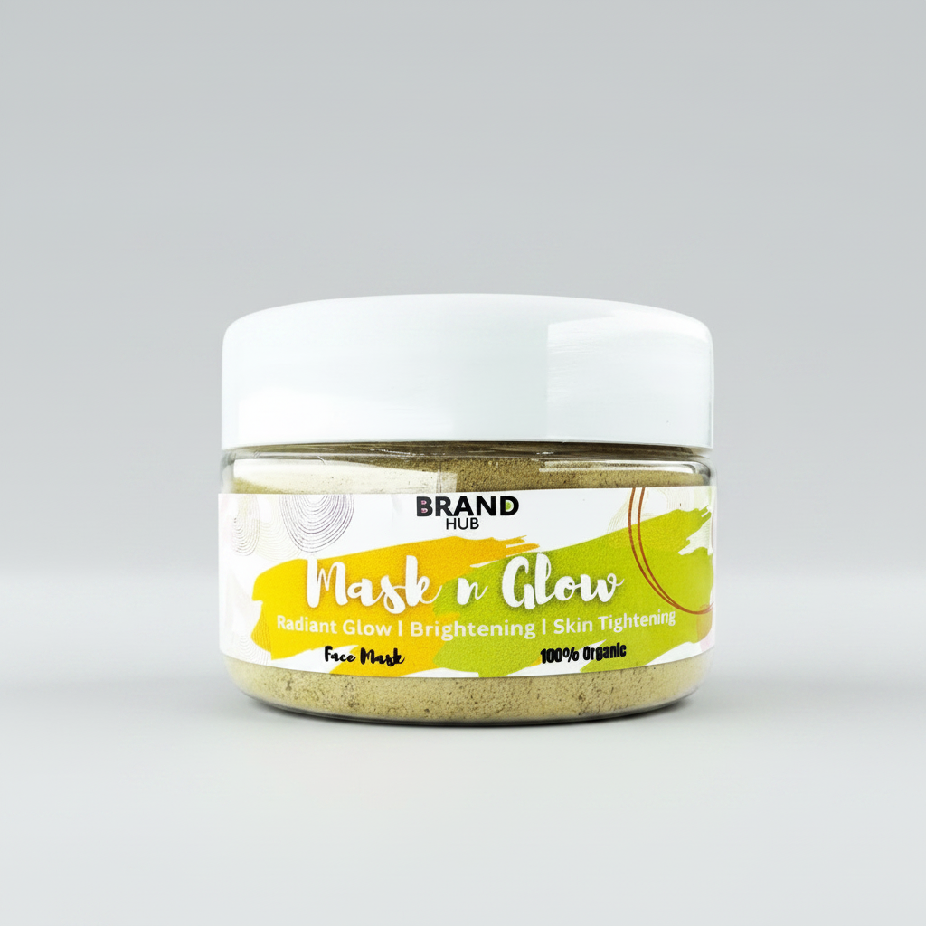 Brandhub Mask n Glow 100% Organic Radiant Glow Face Mask