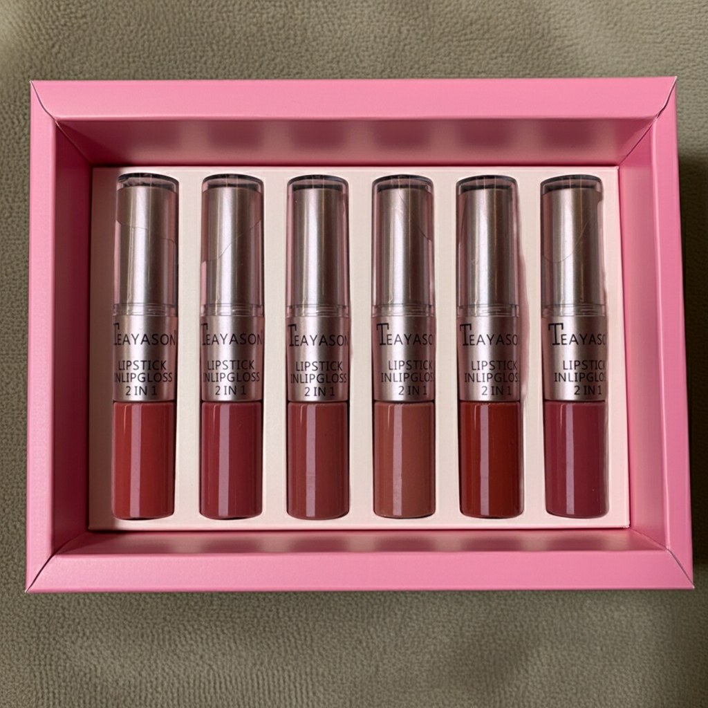 Matte lipgloss & lipstick