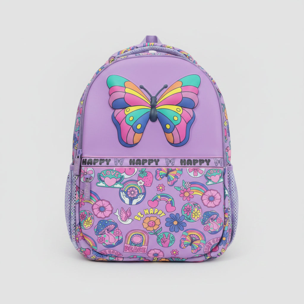 3D Design Hard Shell Kids School Backpack