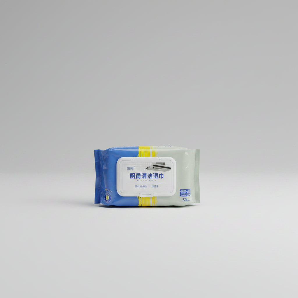 Kitchen Cleaning Wipes Grease Cutting Wet Wipes (1 Pack)