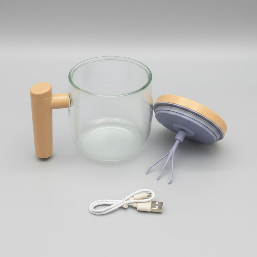 Automatic Electric Coffee Mixing Cup with One-Touch Operation