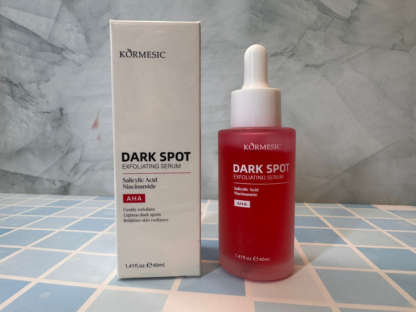 KORMESIC Dark Spot Exfoliating Serum – AHA + Niacinamide + PHA (40 ml)