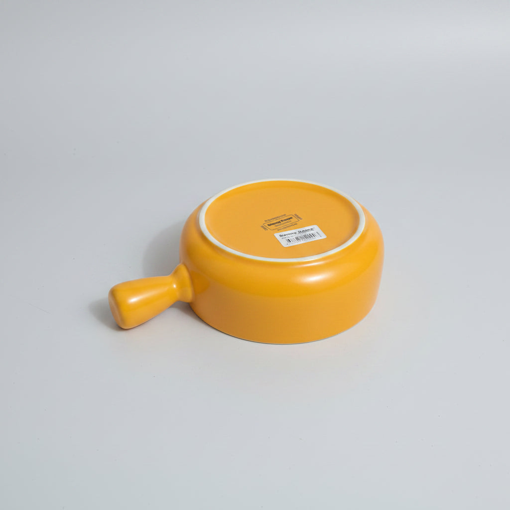 Ceramic Baking Skillet Bowl with Single Handle