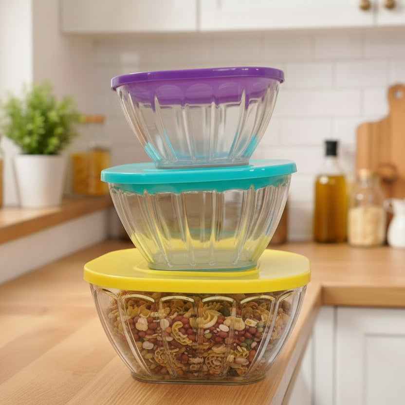 Laviena 3-Piece Serving & Storage Box Set – Premium Quality & Elegant Design