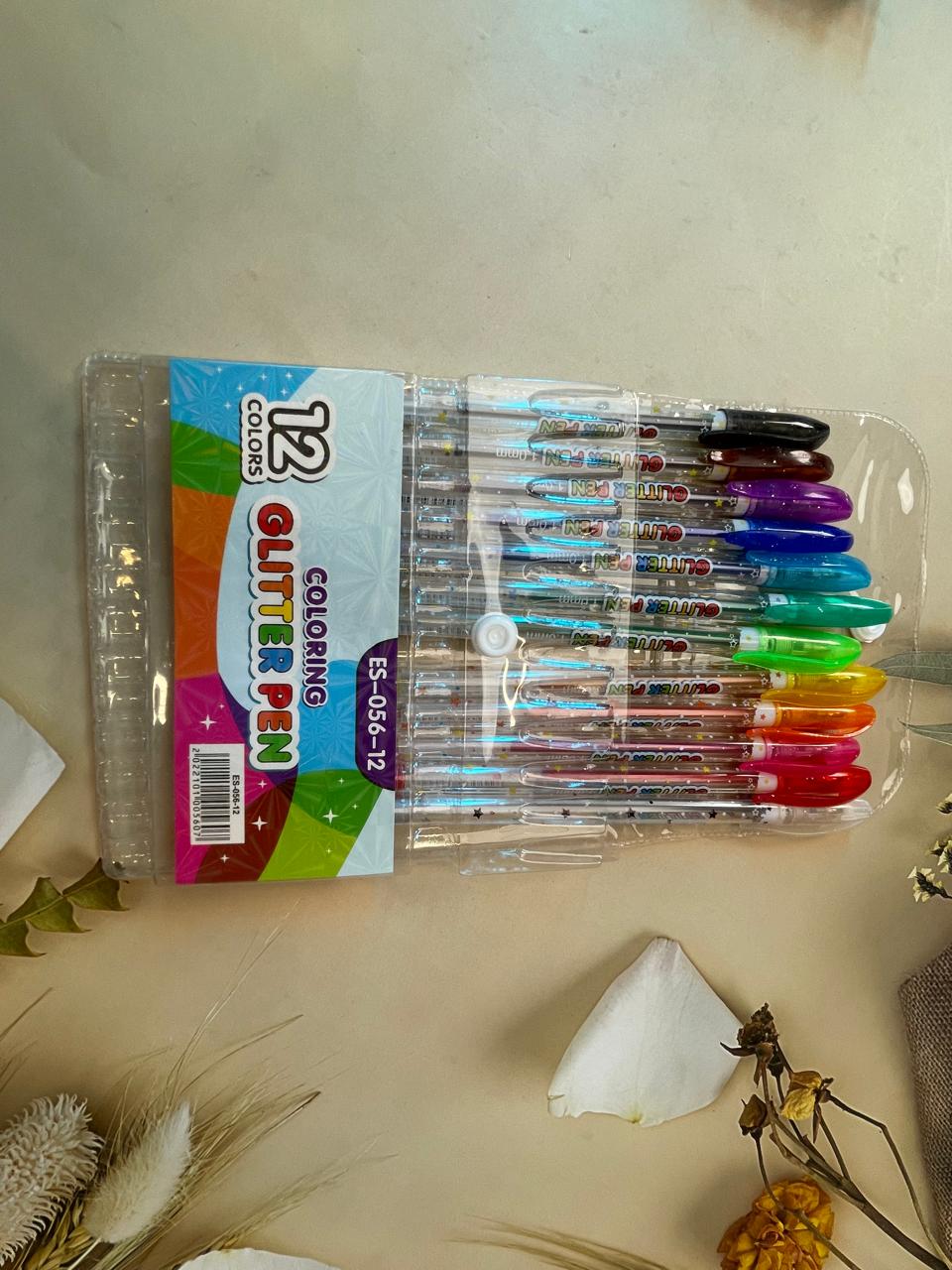 Glitter Coloring Pens