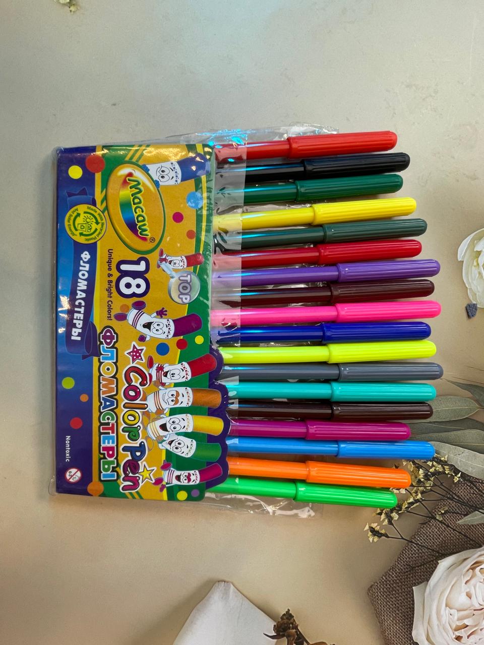 18 Color Markers