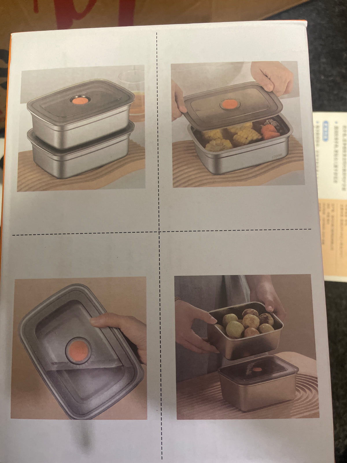 CAI LE KITCHEN STAINLESS STEEL CONTAINERS 3 PCS