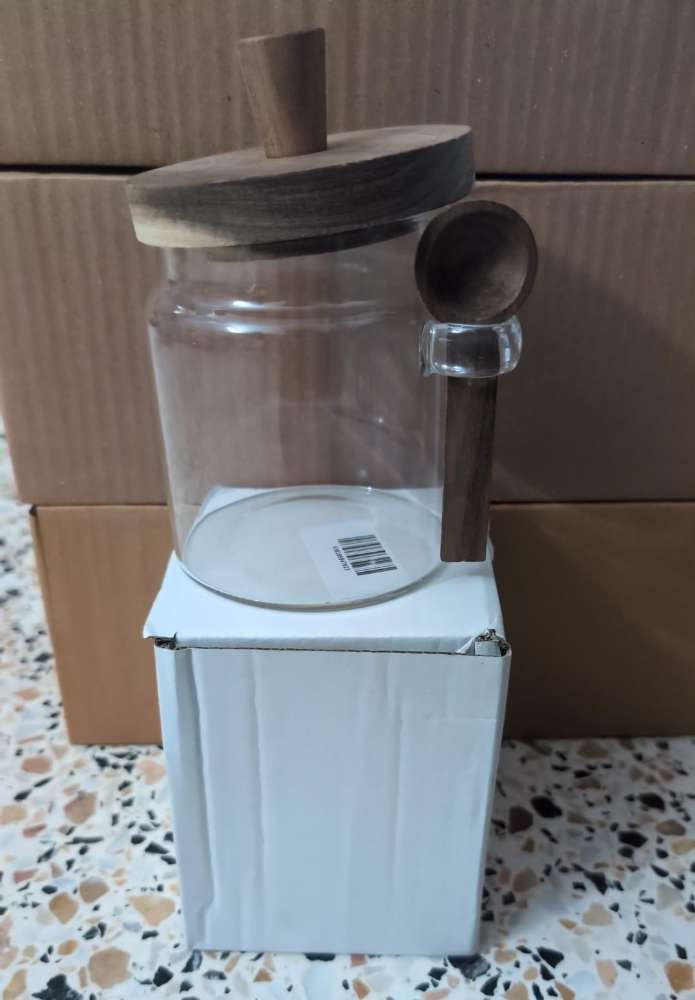 HONEY JAR WITH SPOON