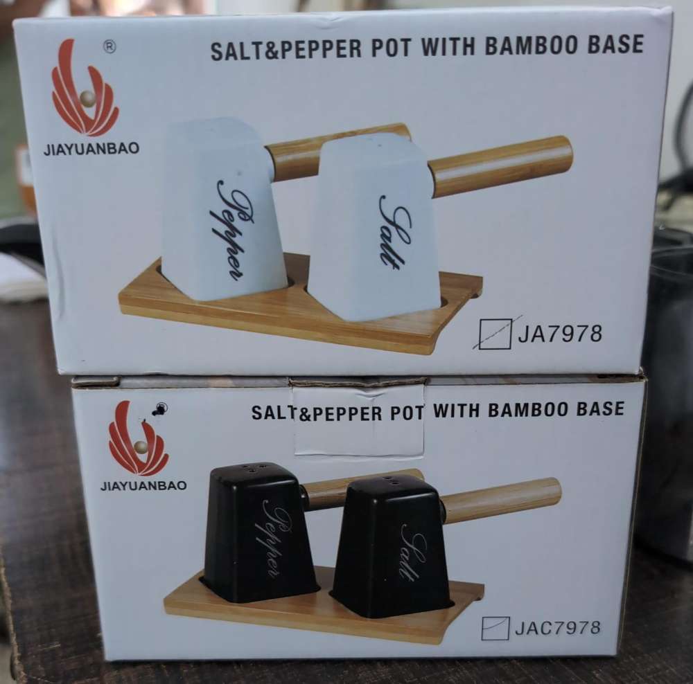 2 PCS SEESNING SET WITH BAMBOO TRAY