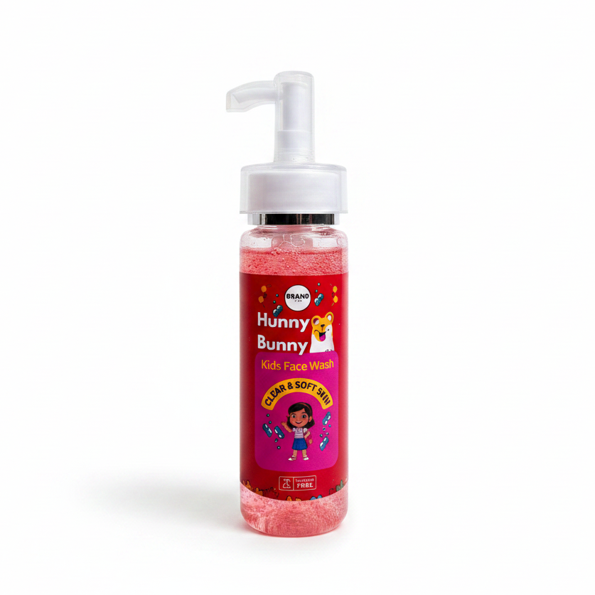 Hunny Bunny Kids Face Wash – Clear, Soft Skin, Girls & Boys Variants