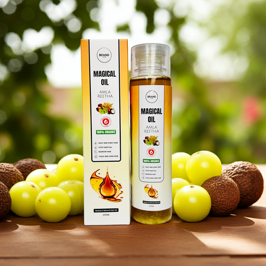 Magic Oil – Best Amla Reetha Hair Oil for Hair Growth & Hair Fall Control in Pakistan