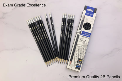 Premium Black Pencils Smooth Writing & High Quality Lead