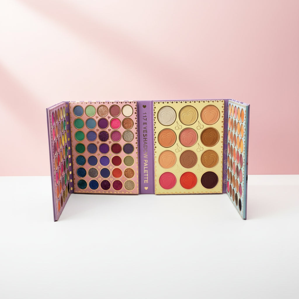 Kuromi Premium Cosmetic Palette – Vibrant Colors, High-Quality Finish