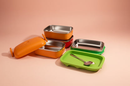 Premium Burger Shaped Lunch Box | Fun & Durable Food Container for Kids & Adults