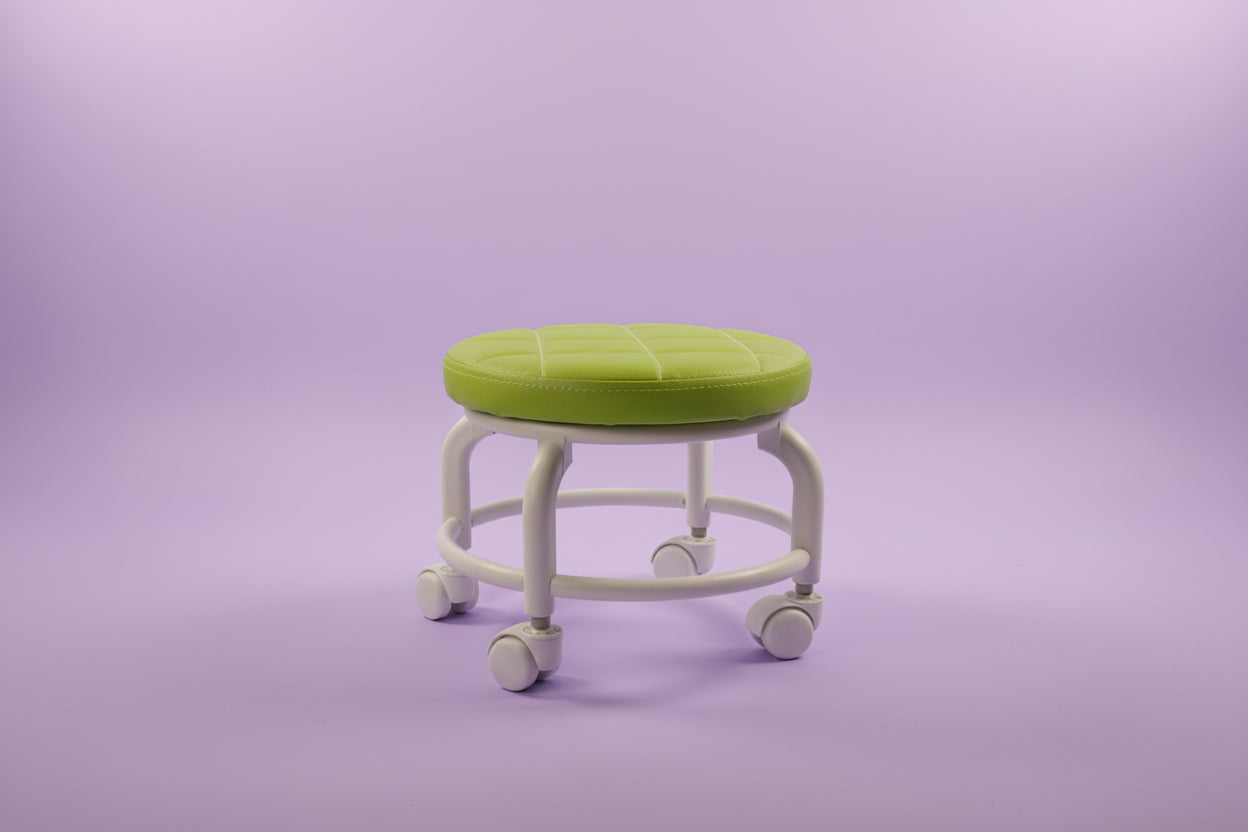 Premium Rolling Trolley Stool – Durable & Strong Seat with 90kg Capacity