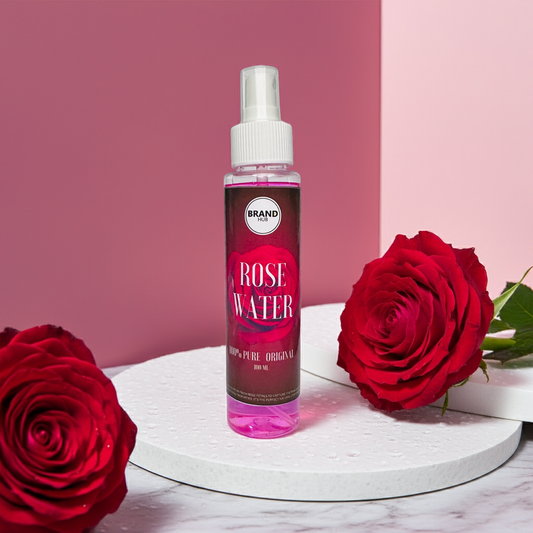100% Pure Rose Water – Hydrating & Refreshing Facial Mist | BrandHub