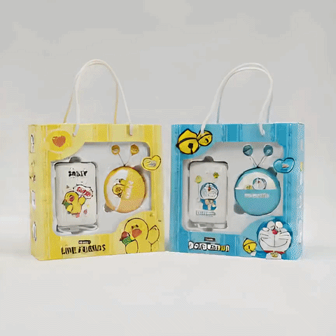 Kids Power Bank with Storage Box & Lanyard