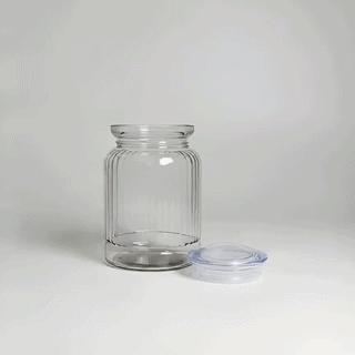 Airtight Storage Jar with Loop Lid