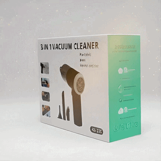 3-in-1 Portable Mini Vacuum Cleaner for Home, Car & Office
