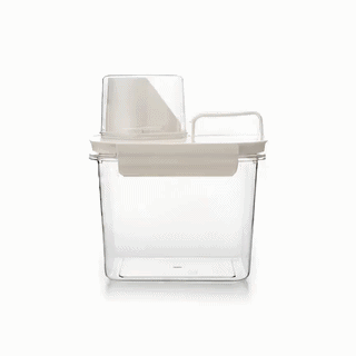 Airtight Storage Container with Pour Spout & Measuring Cup