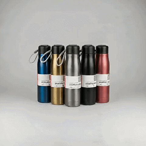 Multi-colours Stainless Steel Leakproof Premium Sport Water Bottle