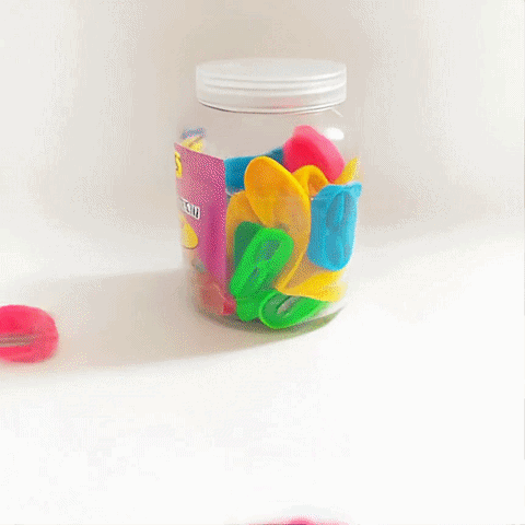 Colorful Pencil Sharpeners Jar – Single Blade