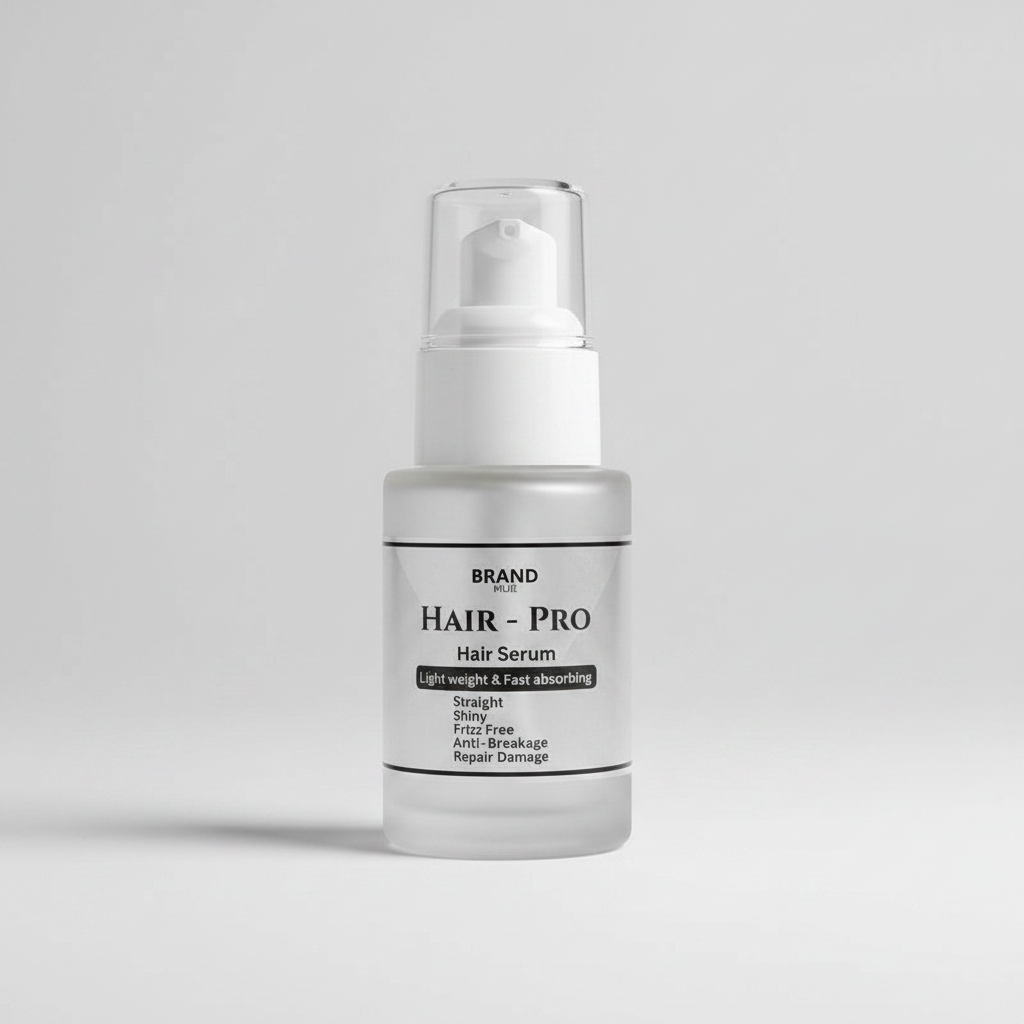 Brandhub Hair-Pro Hair Serum – Anti-Frizz, Split End Repair & Shine Boost for All Hair Types
