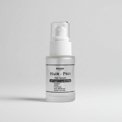 Brandhub Hair-Pro Hair Serum – Anti-Frizz, Split End Repair & Shine Boost for All Hair Types