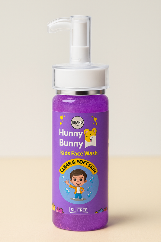 Hunny Bunny Kids Face Wash