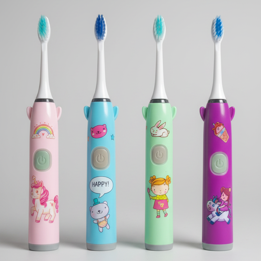 Electric Toothbrush – Fun Character Designs