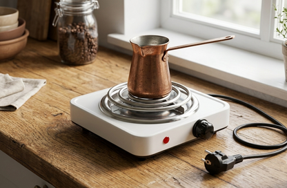 Electric Hot Plate Single Burner Portable Electric Stove | Adjustable Temperature Cooking Plate