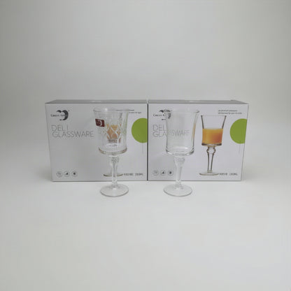 Green Apple Stemmed Glassware Set 280ml