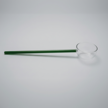 Heat-Resistant Glass Cooking Ladle for Oil, Sauce & Seasoning