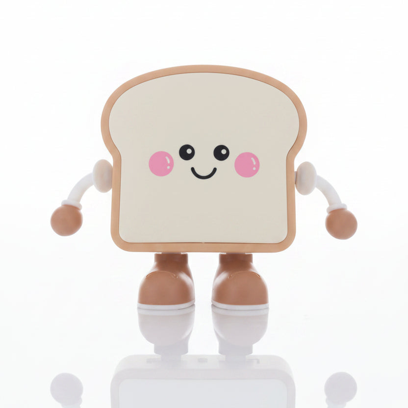 Cute Happy Toast Toothbrush Holder