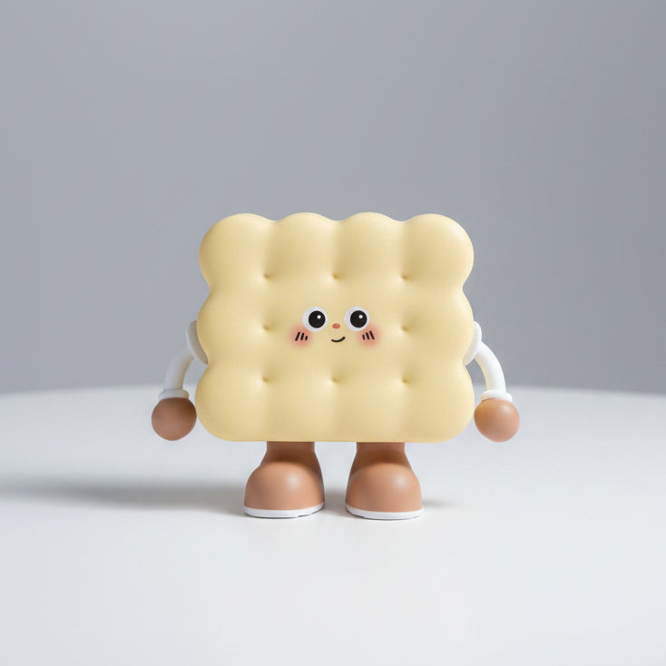 Cute Happy Toast Toothbrush Holder