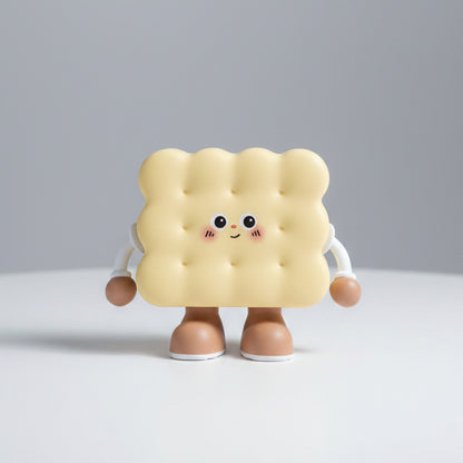 Cute Happy Toast Toothbrush Holder