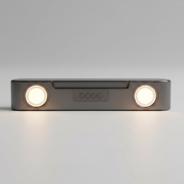 Soundbar Bluetooth Speaker with LED Lights & TF Card Support