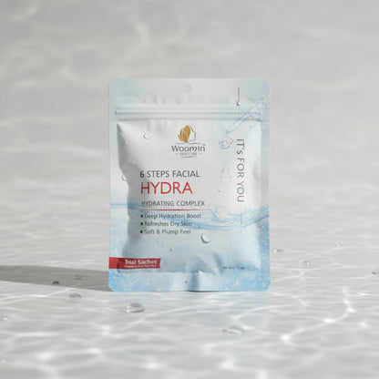 6 Steps Hydra Facial Kit – Deep Hydrating Complex Trial Sachet