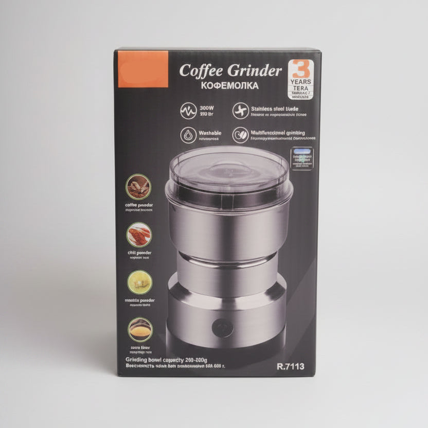 Electric Coffee Grinder – Multifunctional Spice & Grain Grinder