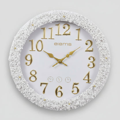 Luxury Decorative Wall Clock – Modern Silent Quartz Clock with Gold Numbers