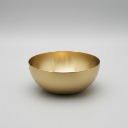Luxury Gold Stainless Steel Serving Bowl – Multipurpose Kitchen & Dining Bowl
