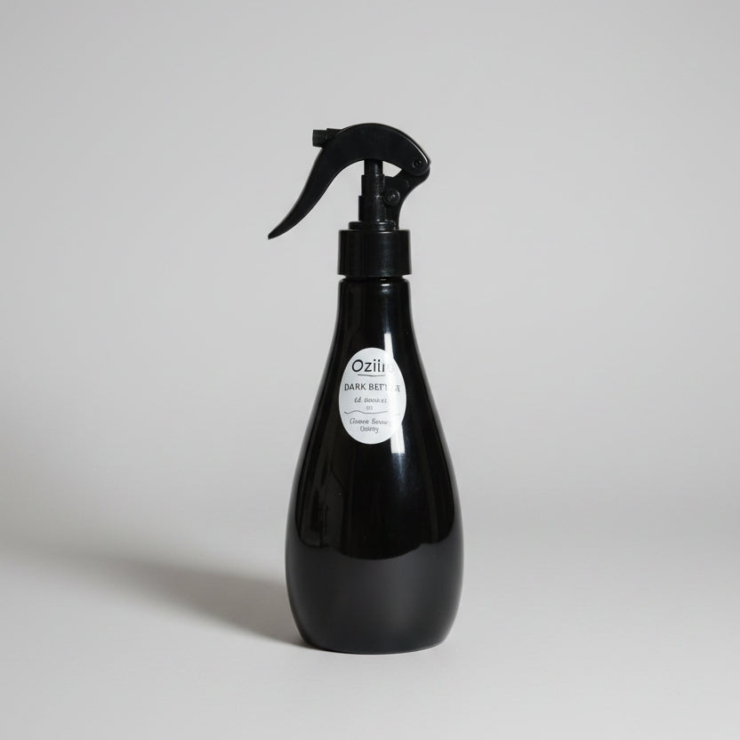 Dark Glass Refillable Trigger Sprayer Bottle