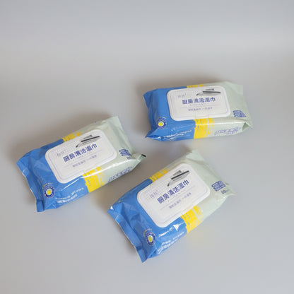 Kitchen Cleaning Wipes Grease Cutting Wet Wipes (1 Pack)