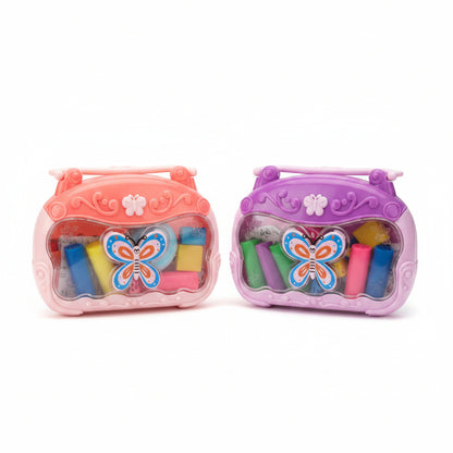Colorful Butterfly Modeling Clay Purse Kit with Tools