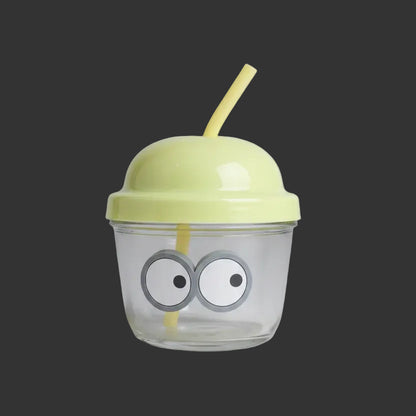 Cute Face & Dome Lid Sipper Cup For Kids (1piece)