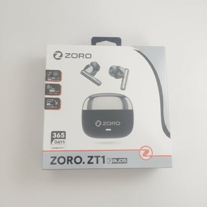 ZORO ZT1 Wireless Bluetooth Earbuds | HD Sound & Touch Control